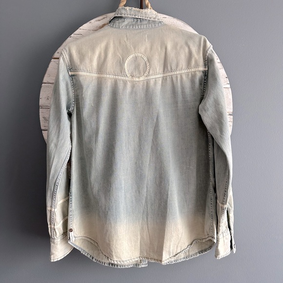 One Teaspoon Wolfgang Western Denim Shirt - Picture 10 of 16